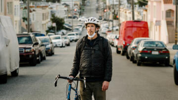 A photo of Benjamin Safer, a Postmates Courier who fell victim to a scam, in San Francisco