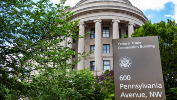 A photo of the Federal Trade Commission Building in Washington, D.C.