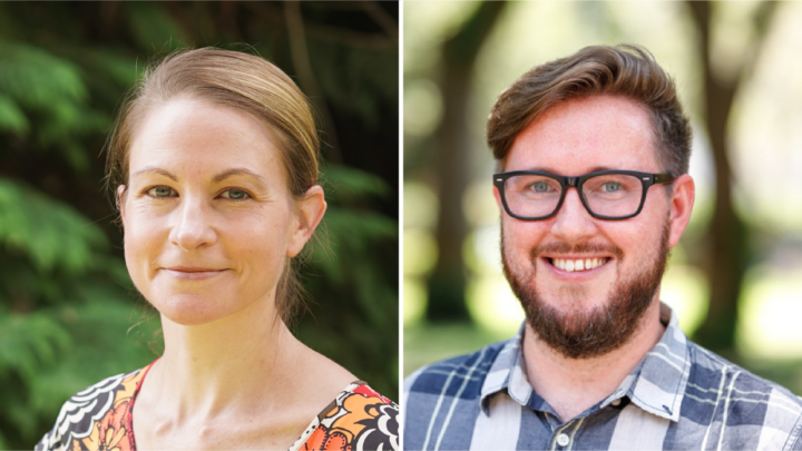 Side-by-side headshots of Whitney Phillips and Ryan Milner